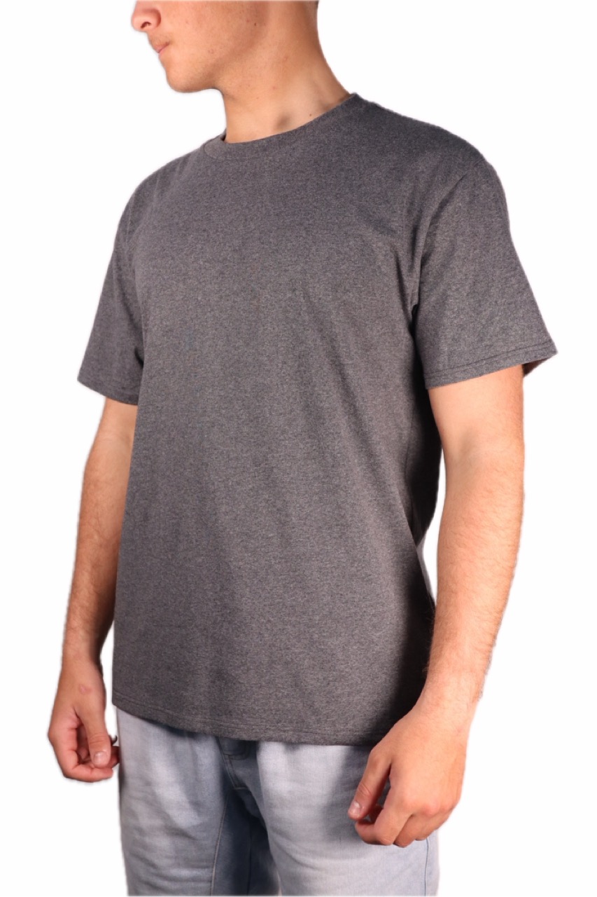 Unisex Blank T-Shirt | Charcoal Melange