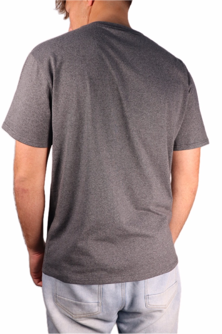 Unisex Blank T-Shirt | Charcoal Melange - Image 2