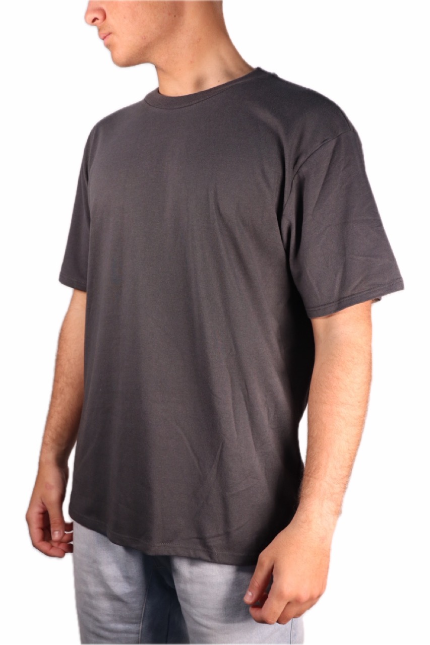 Unisex Blank T-Shirt | Charcoal