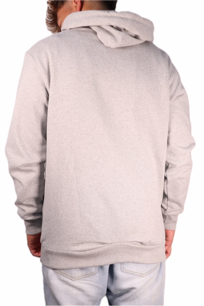 Unisex Pocket Hoodie | Grey Melange - Image 2