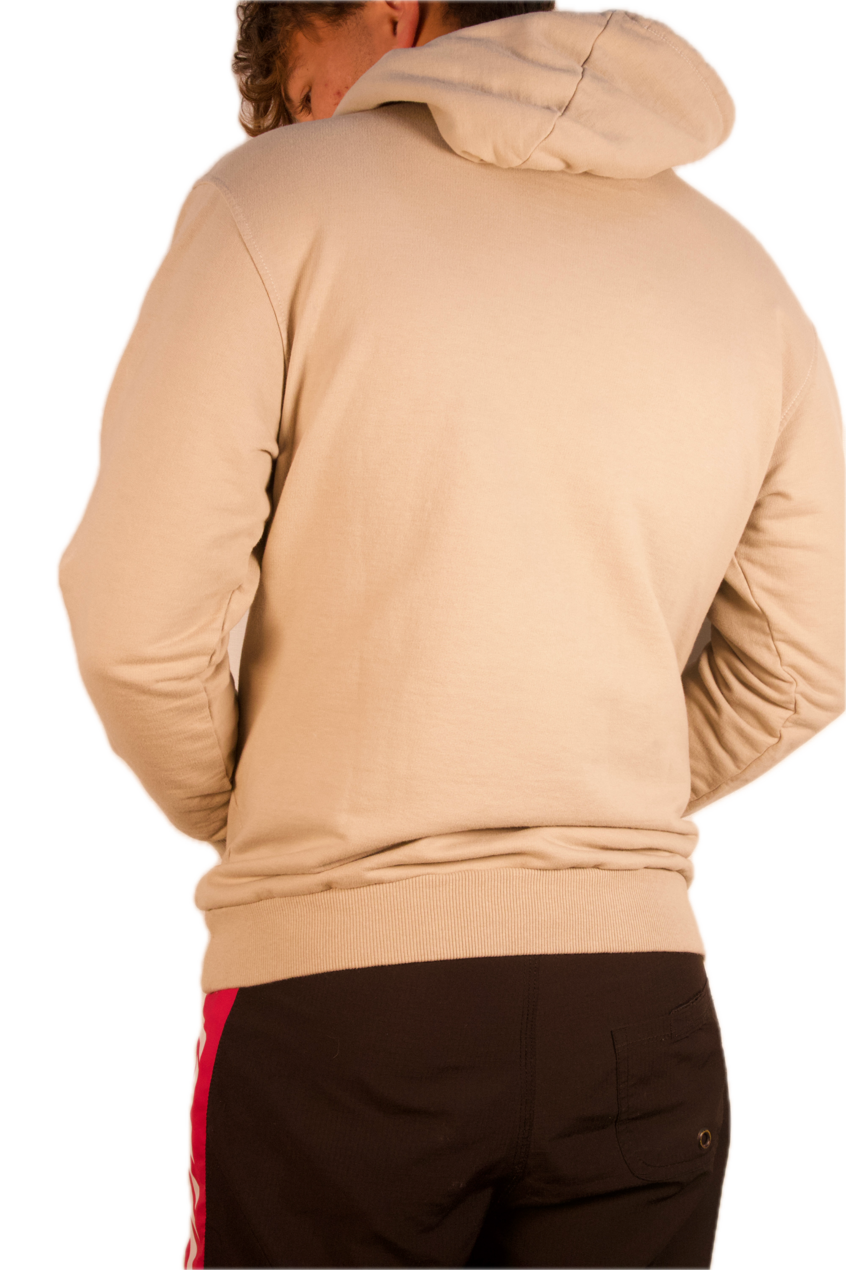 Unisex Pocket Hoodie | Stone - Image 2
